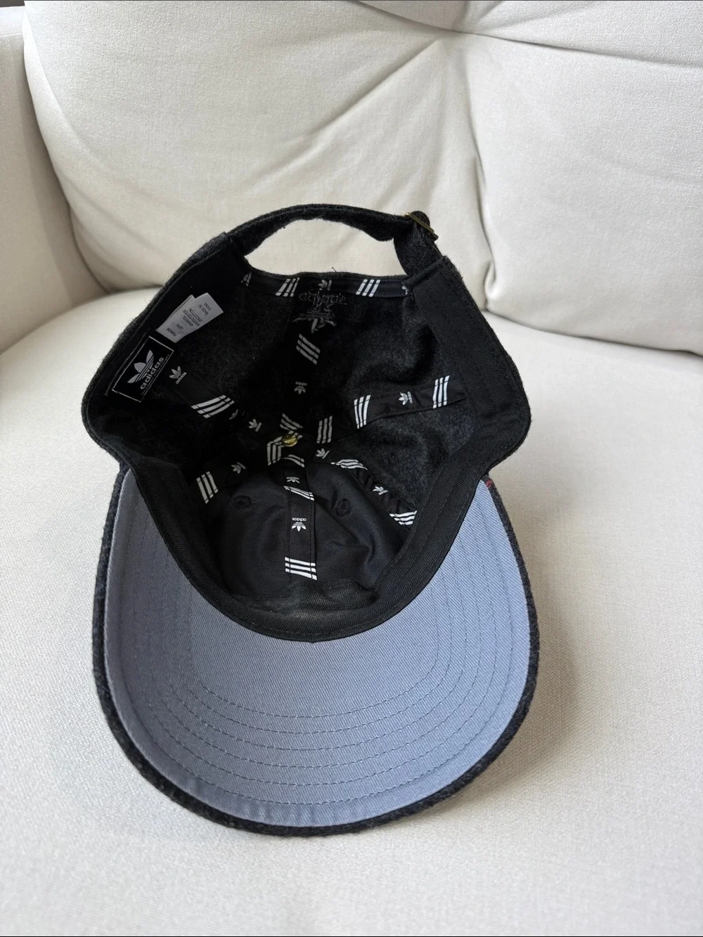 Adidas Charcoal Gray Fleece Hat